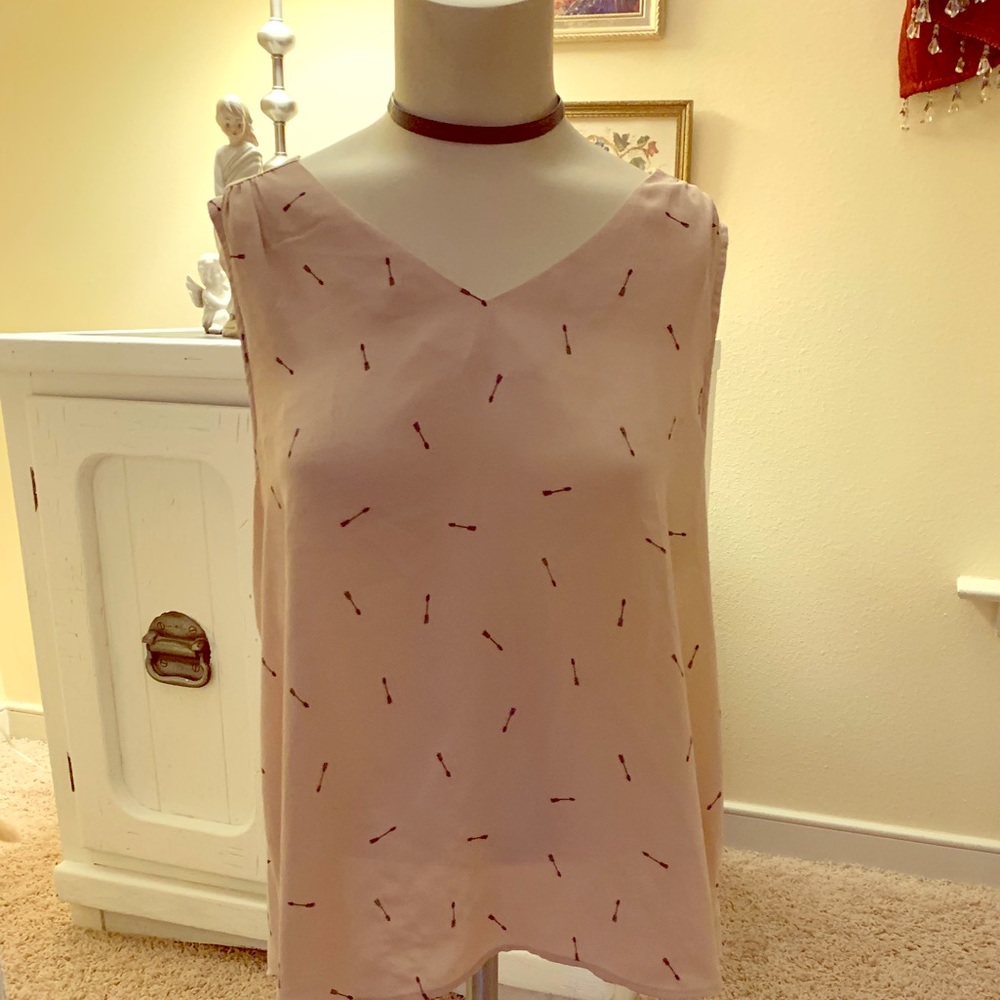 Pink blush blouse. 💗.